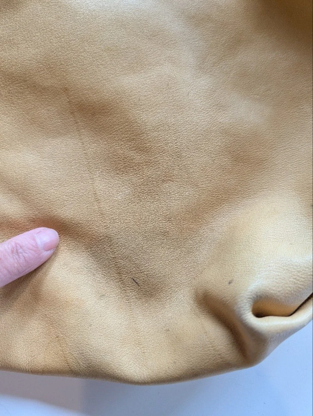 Leather Butter Soft Carmel Color Handmade Purse 🤩 Unique!